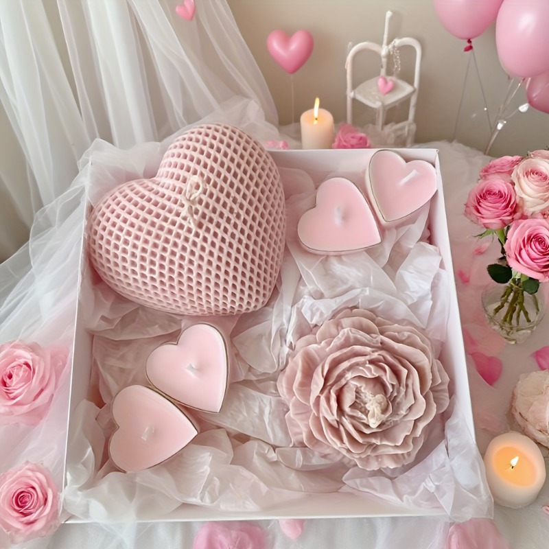 Candle Making Bath - 2 stampi in silicone a forma