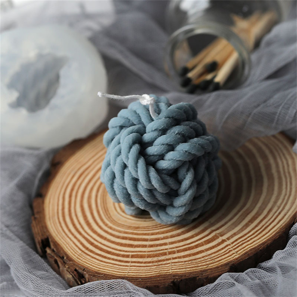 Candle Making Yarn - 1PC Stampo per candele con palline