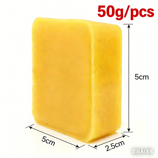 Candle Making Kit Beeswax - Blocco di cera d'api da 45g