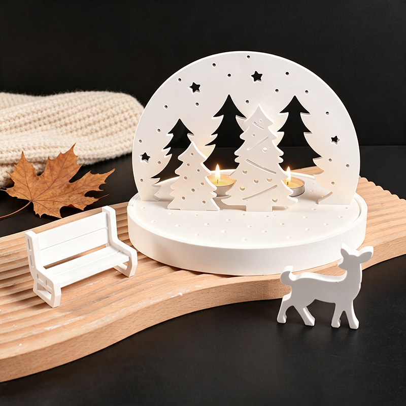 Candle Making Kits - Stampi in silicone per portacandele a