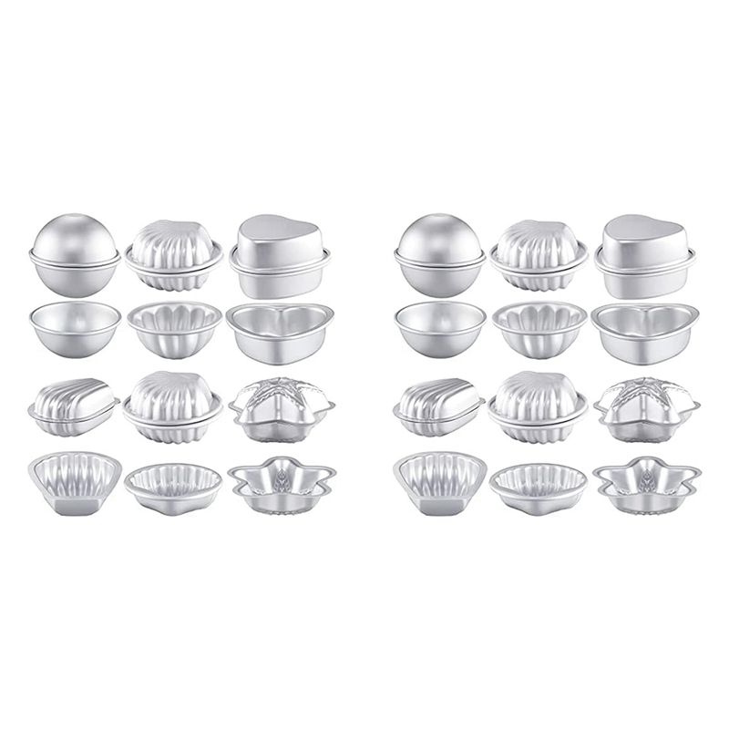 Candle Making Bath - ABKS-24 Pezzi 6 Forme Stampi per
