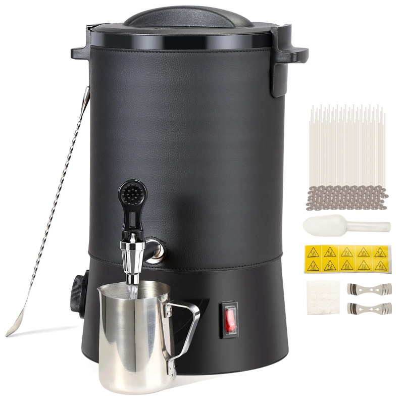 Pour Pot Aluminum - Scioglitore di Cera Elettrico da 6,5L