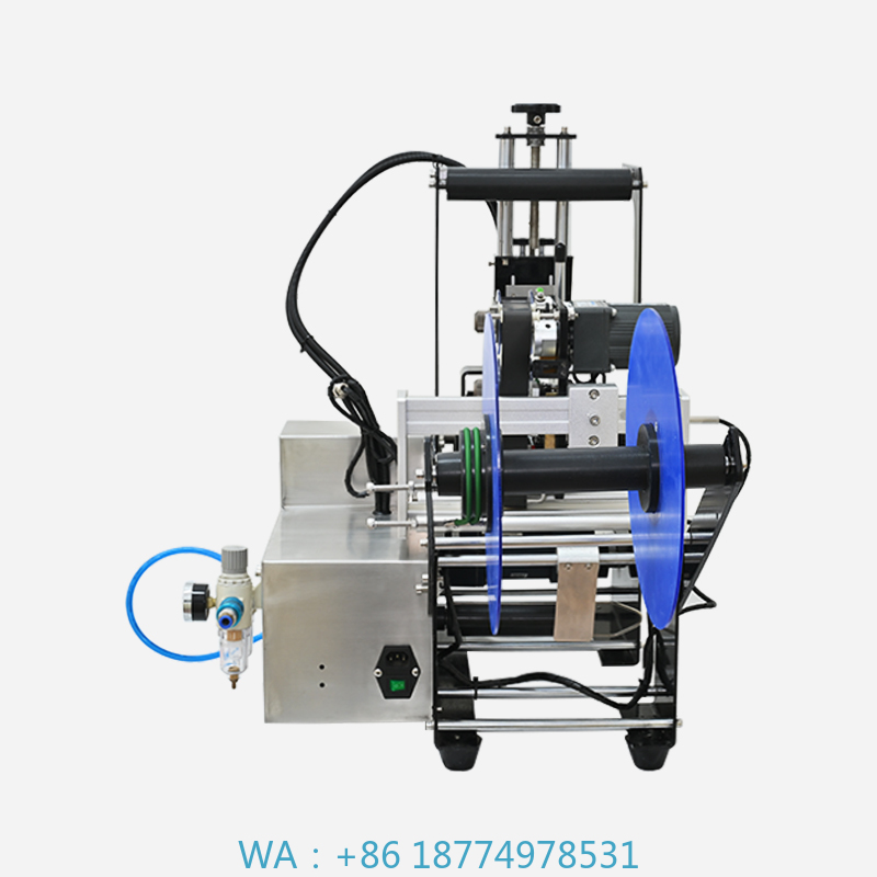 Label Sticker Round - Etichettatrice per bottiglie rotonde per barattoli