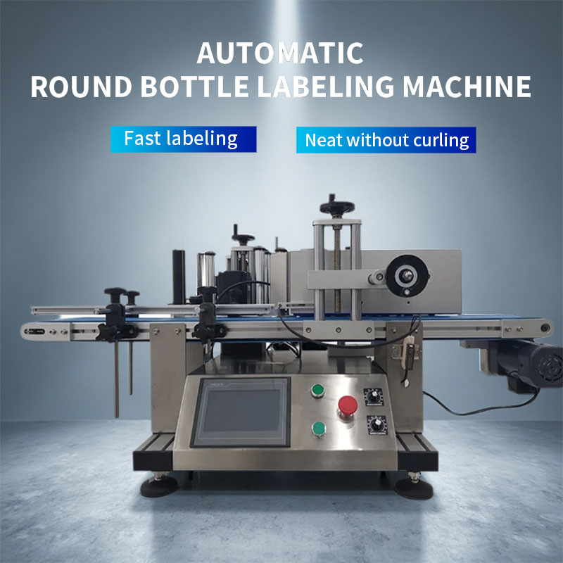 Label Sticker Round - Etichettatrice Automatica per Bottiglie Rotonde in