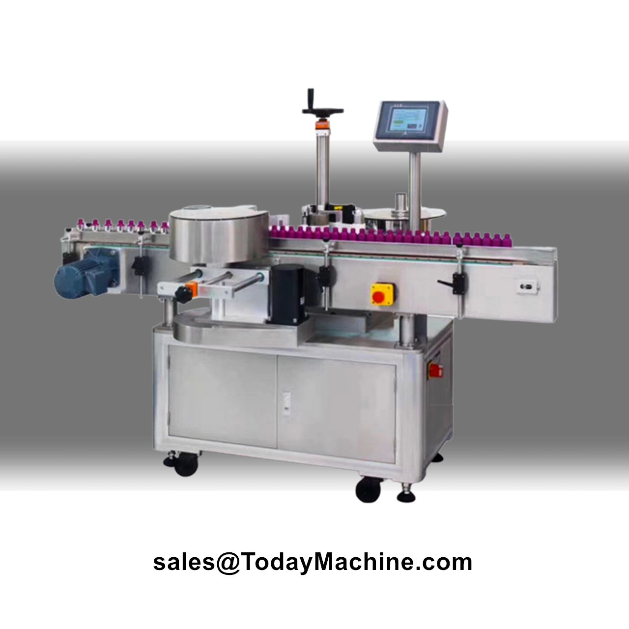 Label Sticker Round - Macchina Automatica per Etichettatura Bifacciale di