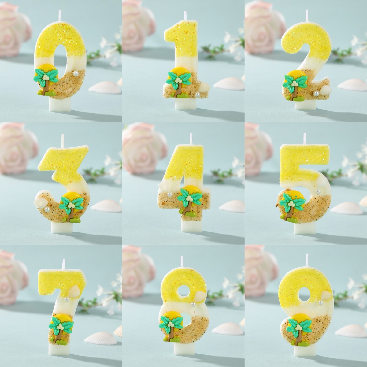 Paraffin Candle Wax - Nuova Candela Numerica per Torta con