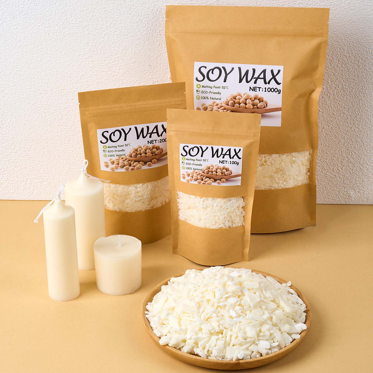 Candle Making Workshop - 1 libbra di cera di soia