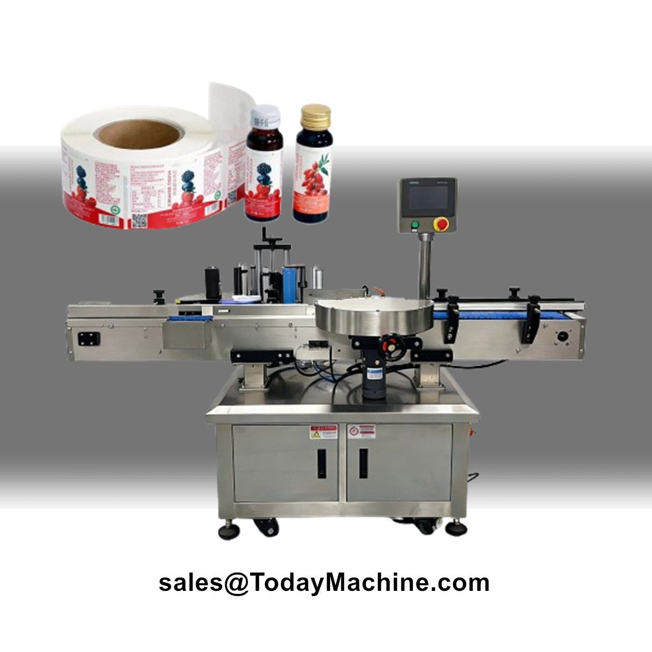 Label Sticker Round - Macchina Etichettatrice Automatica a Doppia Faccia