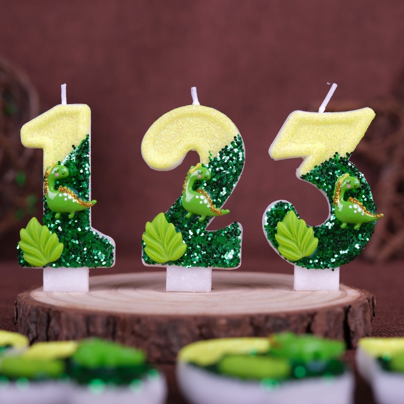 Paraffin Candle Wax - Nuove Candeline di Compleanno con Numeri