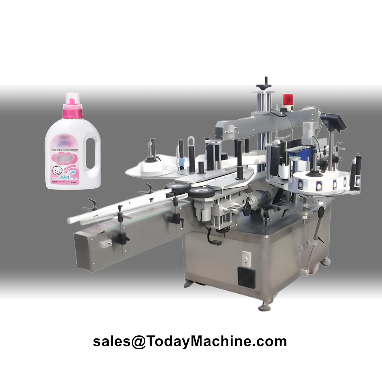 Label Sticker Round - Etichettatrice Automatica per Bottiglie in Plastica