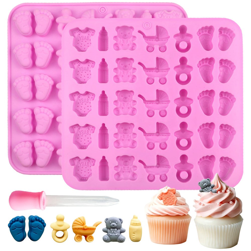 Candle Making Workshop - Set di 2 Stampi in Silicone