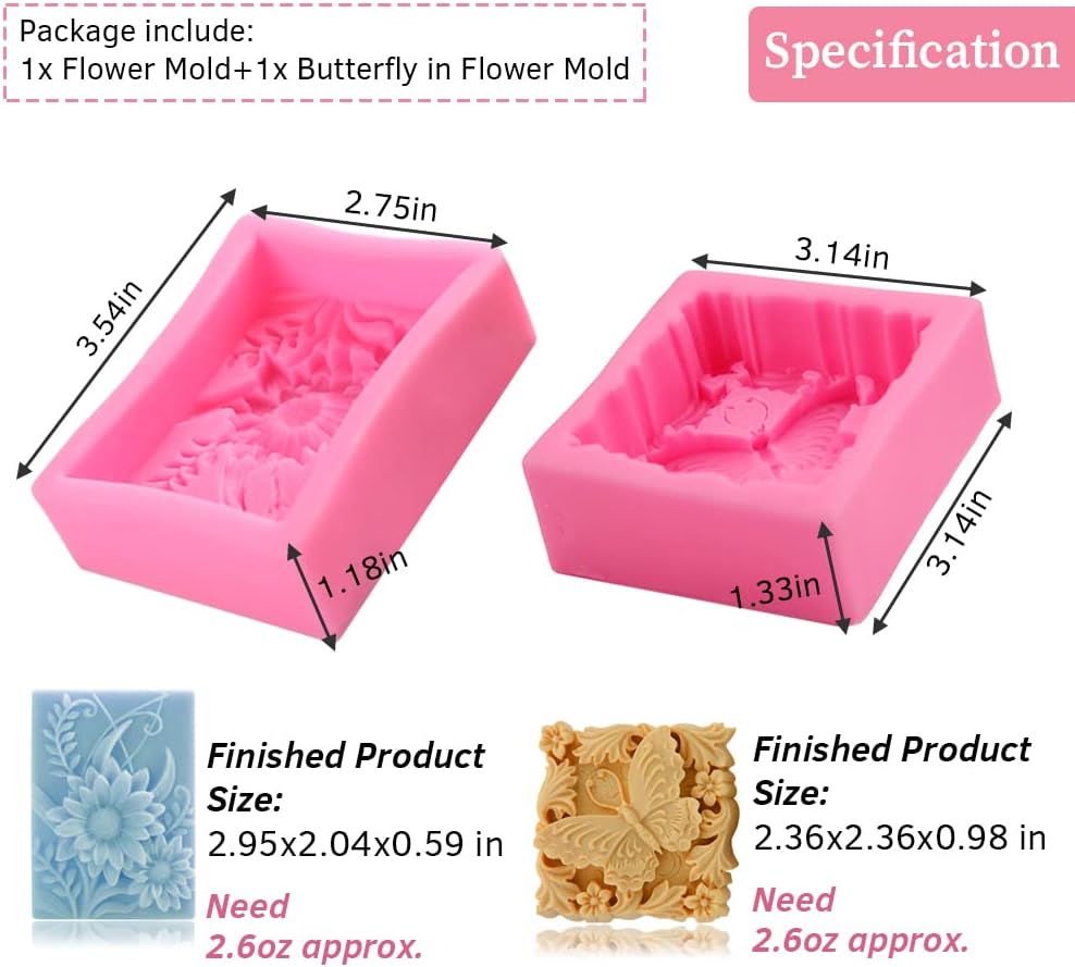 Stampo in Silicone per Sapone  - Candle Making Bath recensione e prezzo