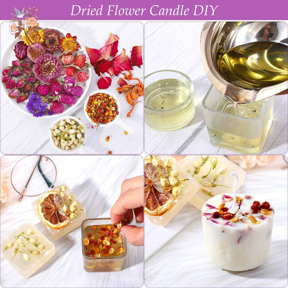 15 Sacchetti di Fiori Secchi,  - Candle Making Bath recensione e prezzo