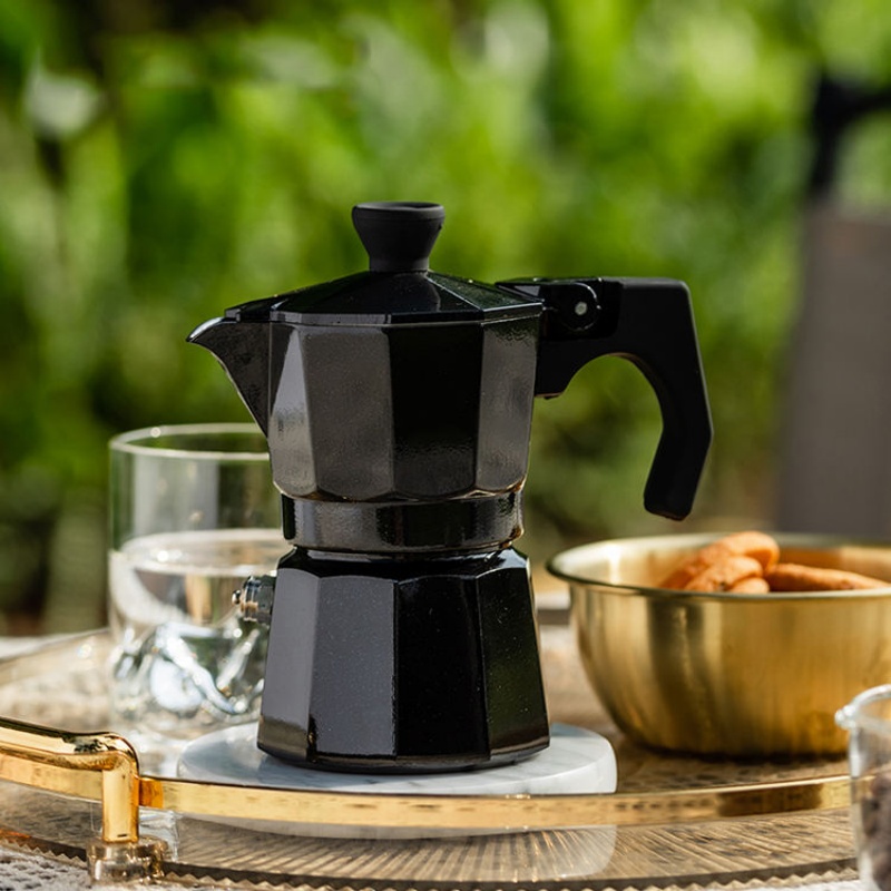 Caffettiera Moka da una tazza, - Pour Pot Aluminum recensione e prezzo