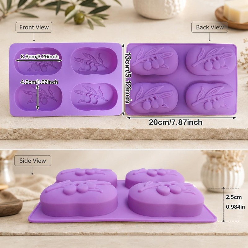 Stampo in silicone a forma di  - Candle Making Bath recensione e prezzo