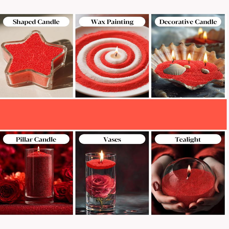 100G Green White Red Sand Pear - Candle Making Kits recensione e prezzo