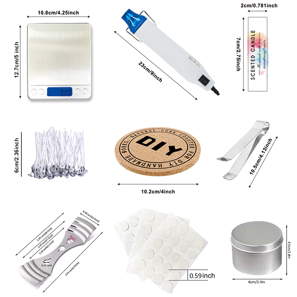 Kit di strumenti per candele f - Candle Making Diy Kit recensione e prezzo