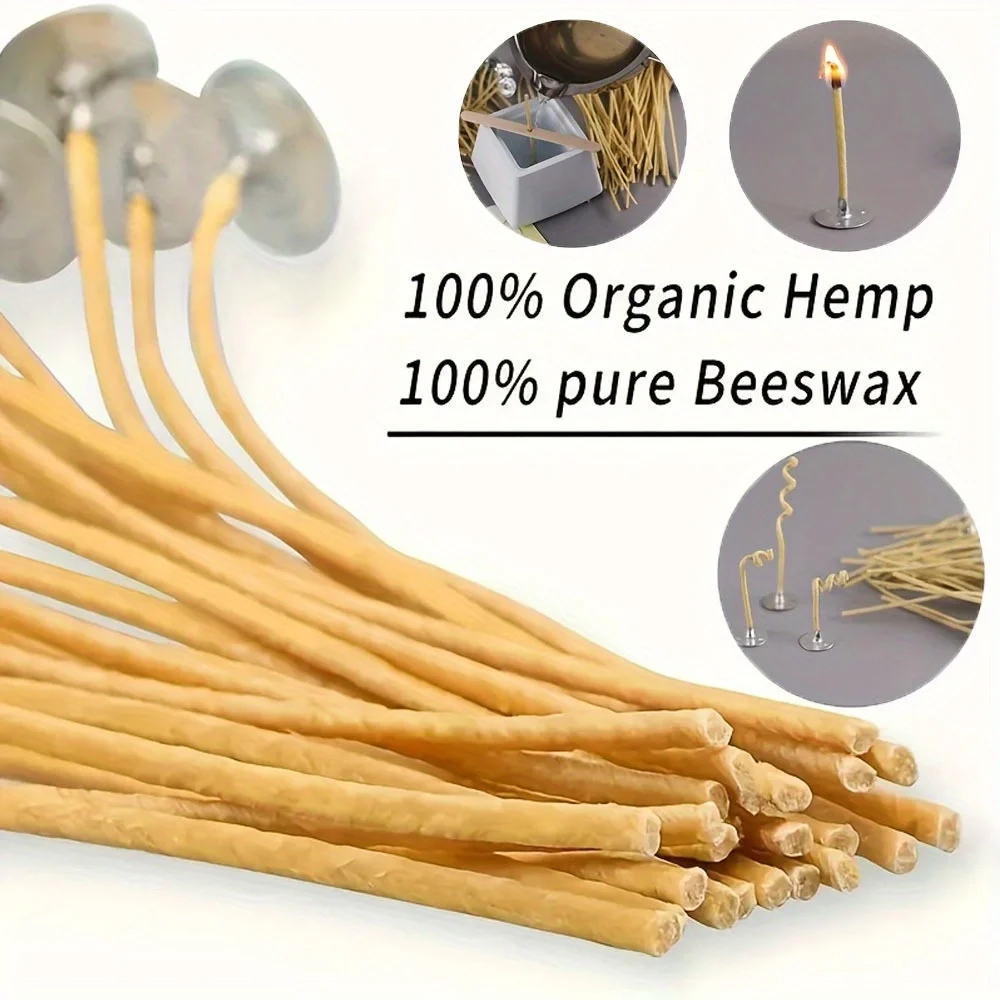 Stoppini per candele 50 pezzi  - Candle Making Kit Beeswax recensione e prezzo