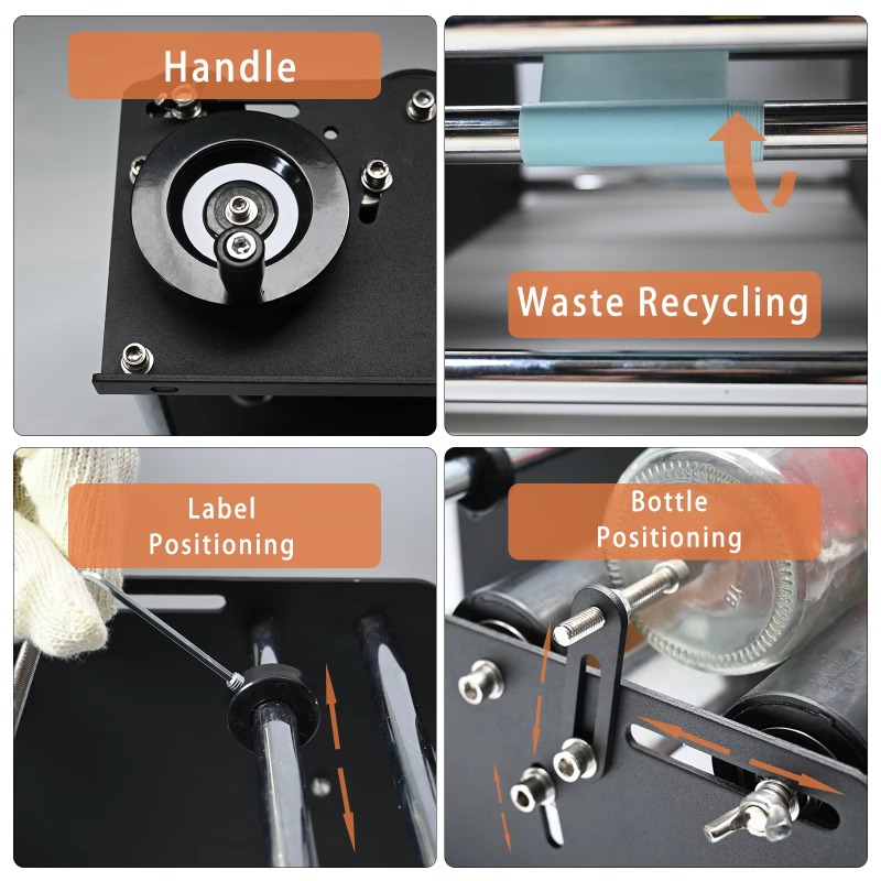 Etichettatrice manuale per bot - Label Sticker Round recensione e prezzo