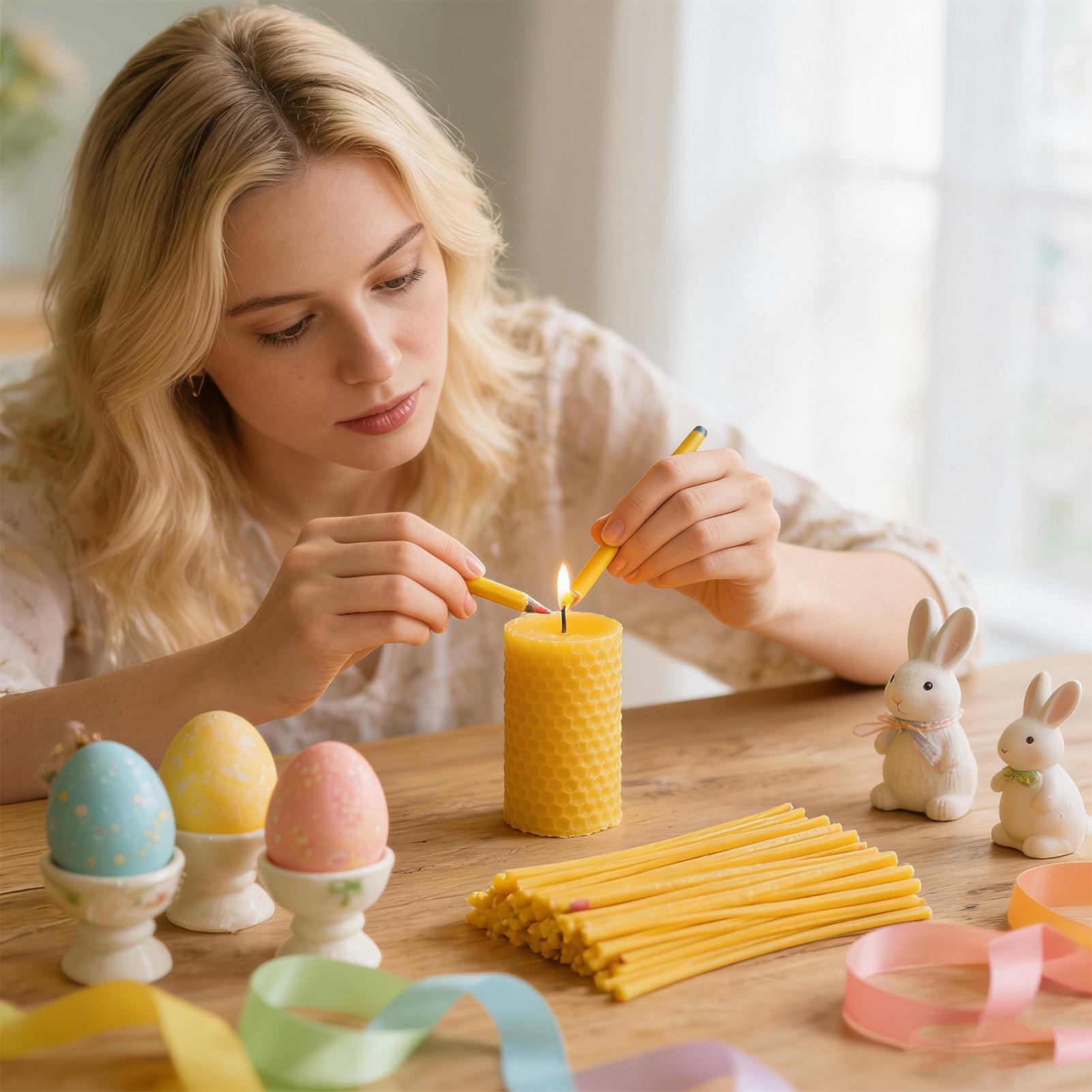 Bastoncini di Cera d'Api per D - Candle Making Kit Beeswax recensione e prezzo