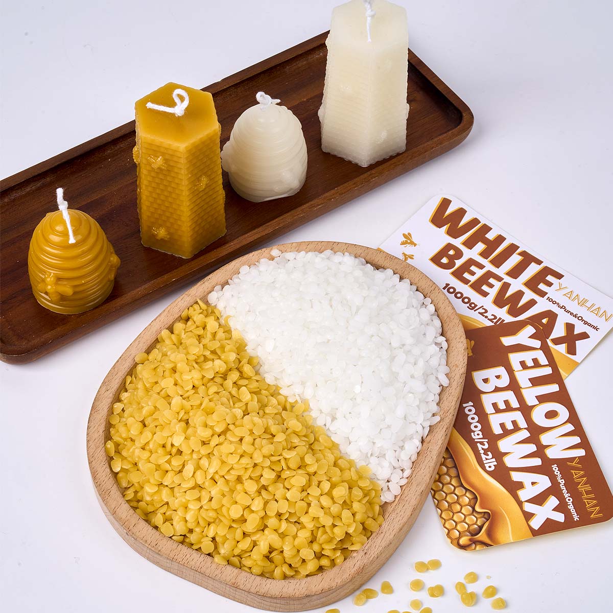 1000g puro naturale granulare  - Candle Making Kit Beeswax recensione e prezzo