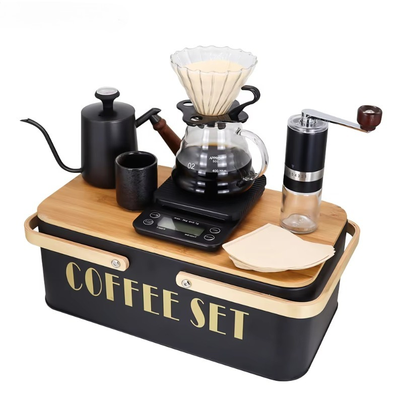 Set macchina da caffè portatil - Pour Pot Aluminum recensione e prezzo