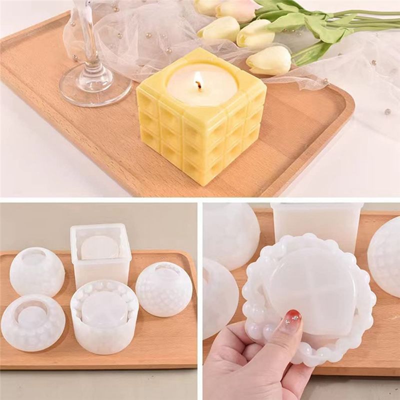 Set di 5 Stampi in Silicone pe - Candle Making Quantities recensione e prezzo