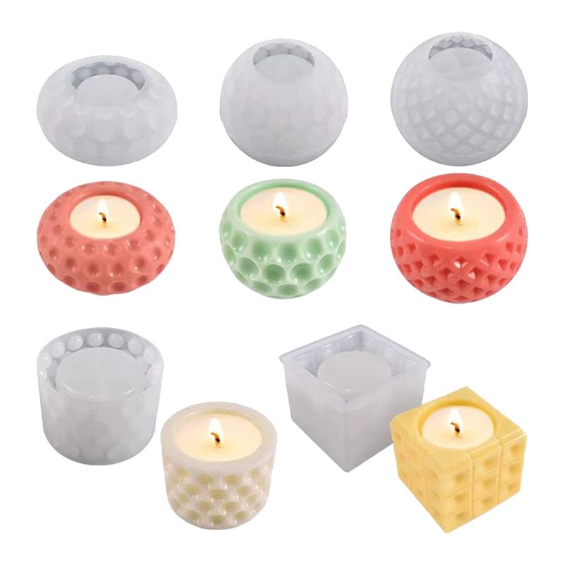 Set di 5 Stampi in Silicone pe - Candle Making Quantities recensione e prezzo